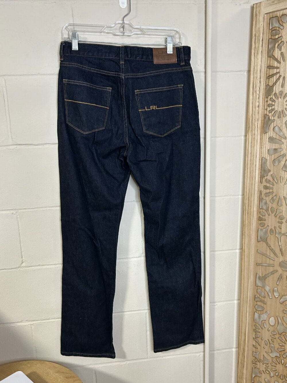 Lauren Ralph Lauren Jeans Womens 6 Classic straight Dark Wash LRL Pockets